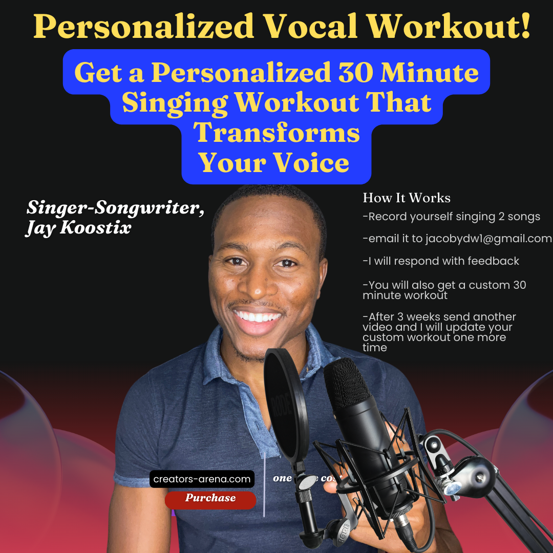 Custom Personalized Vocal Workout