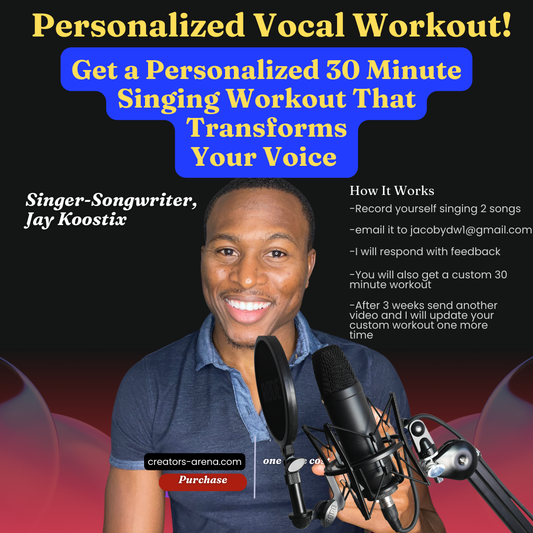 Custom Personalized Vocal Workout